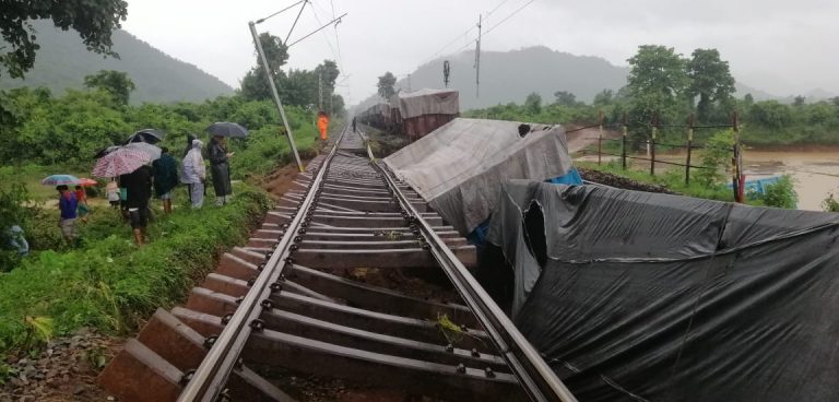 Flash Floods: Trains Cancelled, Diverted For Two Days In Odisha