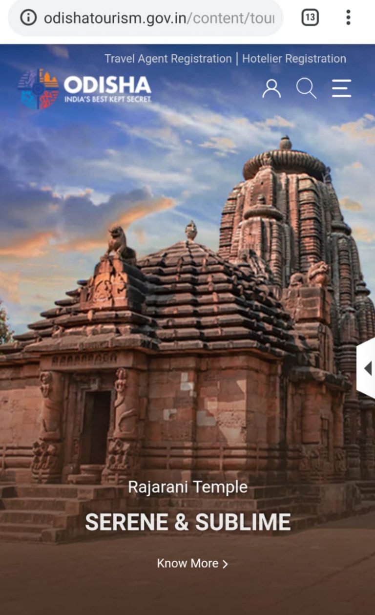 Odisha’s Tourism Website, Eco-Tourism Initiatives The Best In India