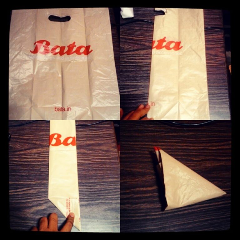 how to fold carry bags