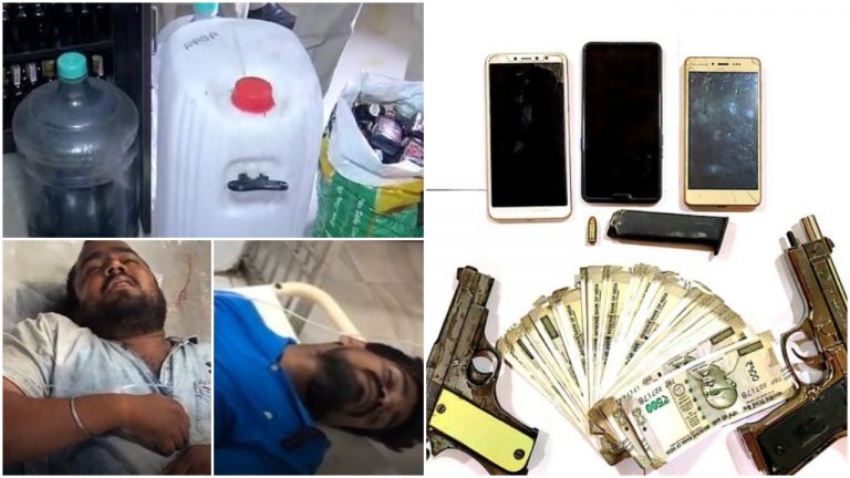 Another Encounter In City: Two Criminals Nabbed, Spurious Liquor-Making Ingredients Seized