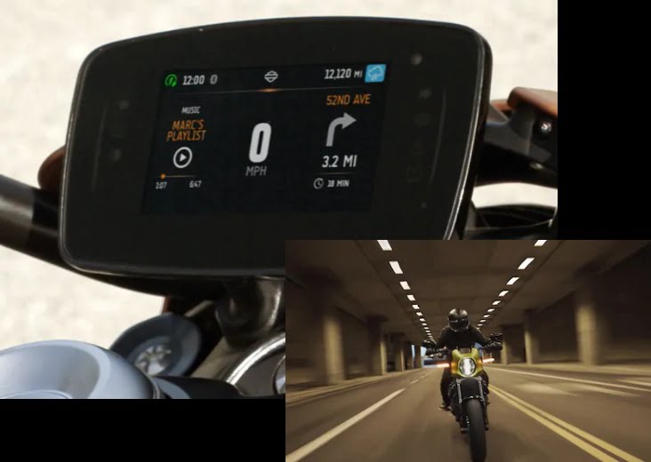harley livewire dashboard