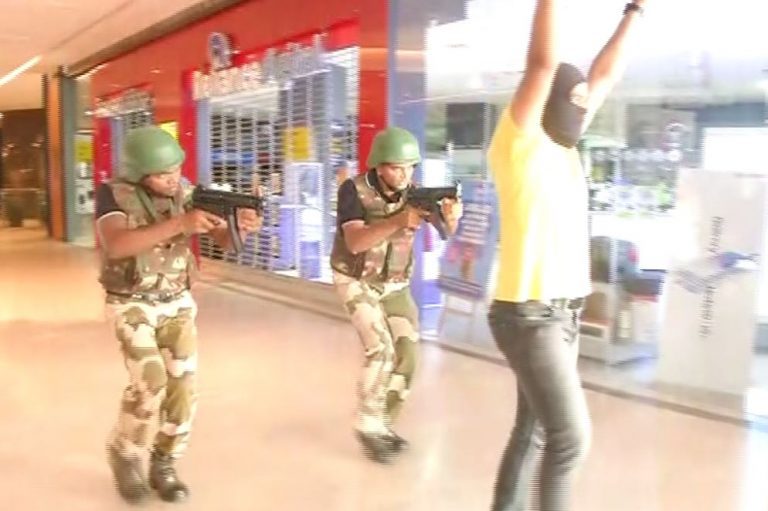 ‘Terrorist’ Nabbed At Bhubaneswar Mall During Anti-Terror Drill