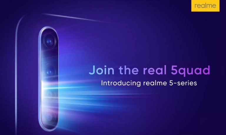 Realme 5 With Quad Camera & 5000mAh Battery Launched In India