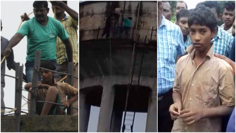 10-Day Ordeal Ends On Happy Note For Rourkela Boy Stuck In Overhead Tank