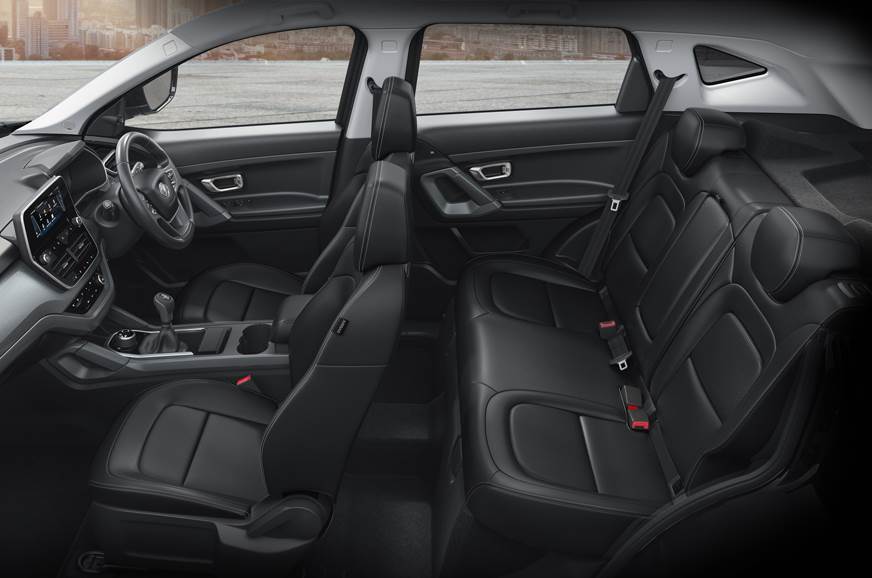 tata harrier dark edition interior