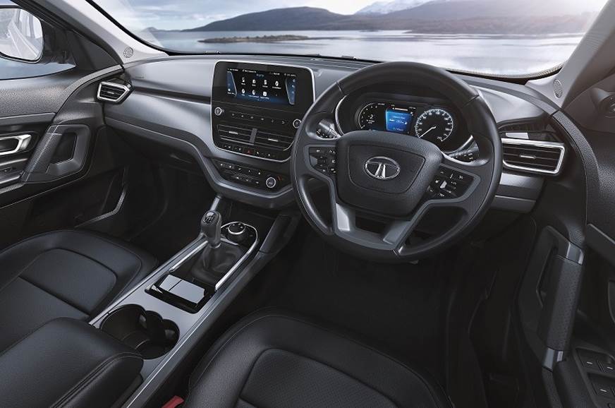 tata harrier dark edition interior