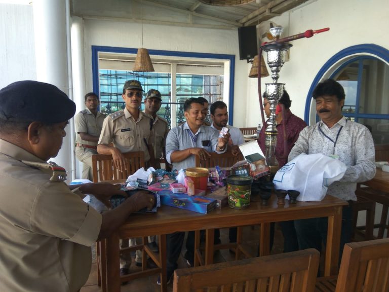 Raid On Hookah Bar In Bhubaneswar