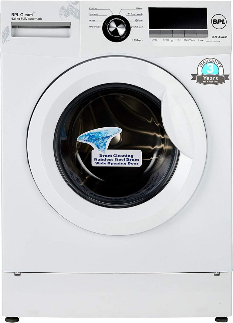 bpl front load washing machine
