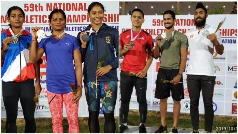 Odisha Athletes Burn Track With 3 Golds, Dutee & Amiya Crowned The Fastest In National Open