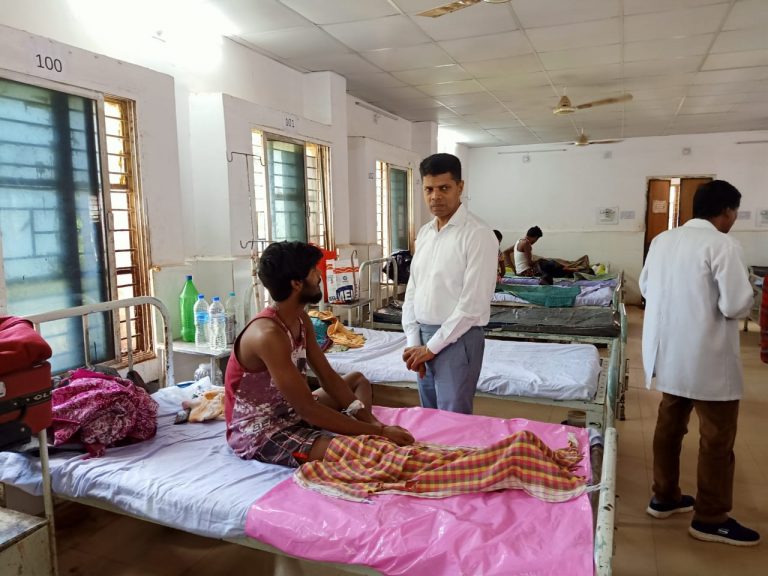 Odisha CM 5Ts Secy Pandian Visits Malkangiri Hospital