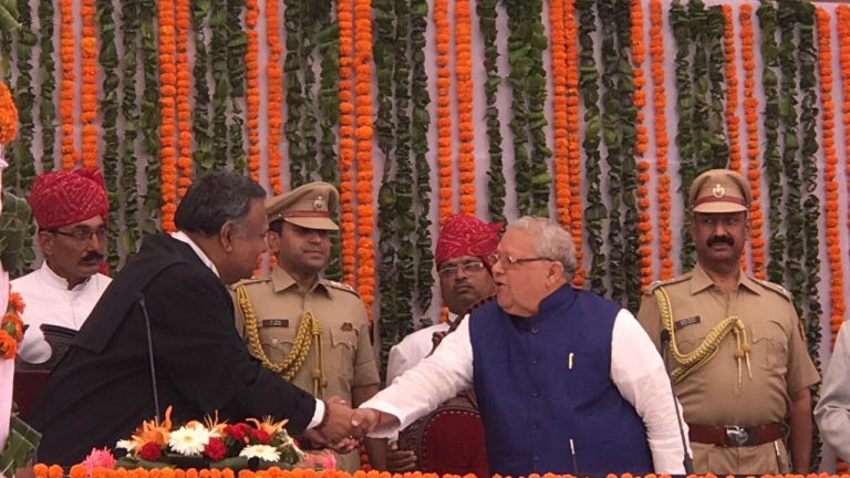 Odisha Judge Indrajit Mahanty Takes Oath As Rajasthan HC Chief Justice