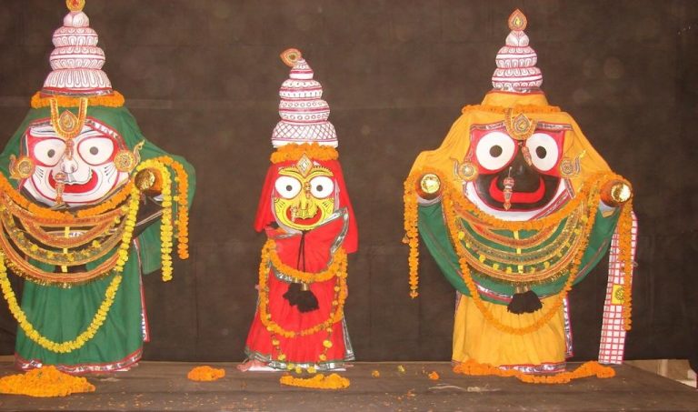 Devotees Witness Radha Damodar Besha Of Lords In Puri