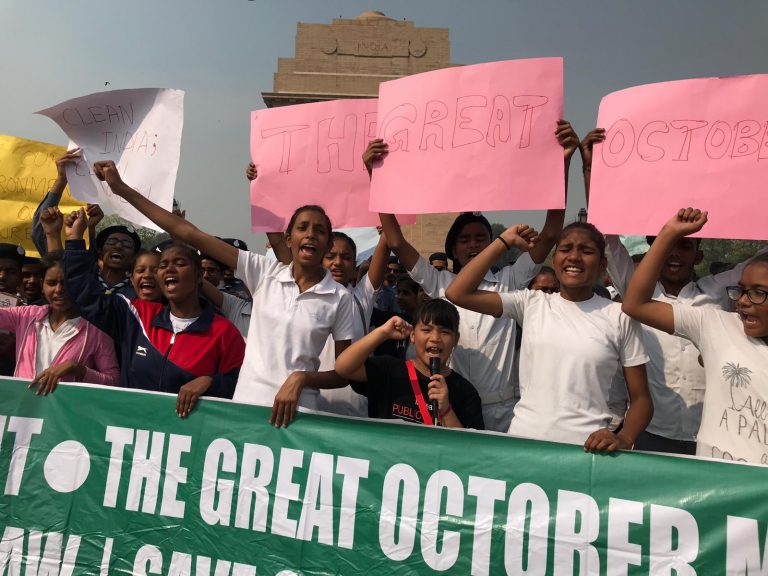 Thousands Join Odisha Student Licypriya Kangujam In Climate Change Protest