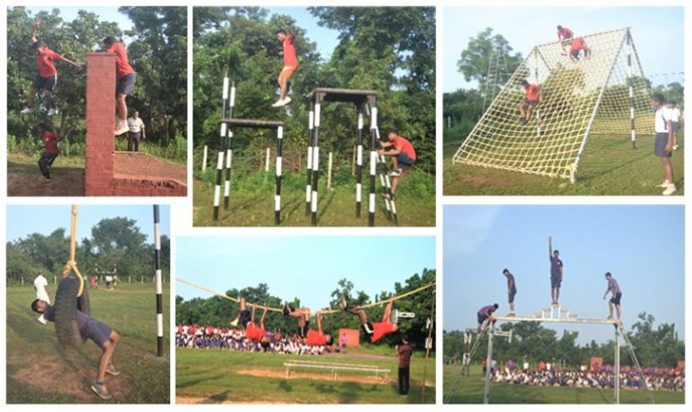 Arjan House Wins Sainik School Obstacle Competition