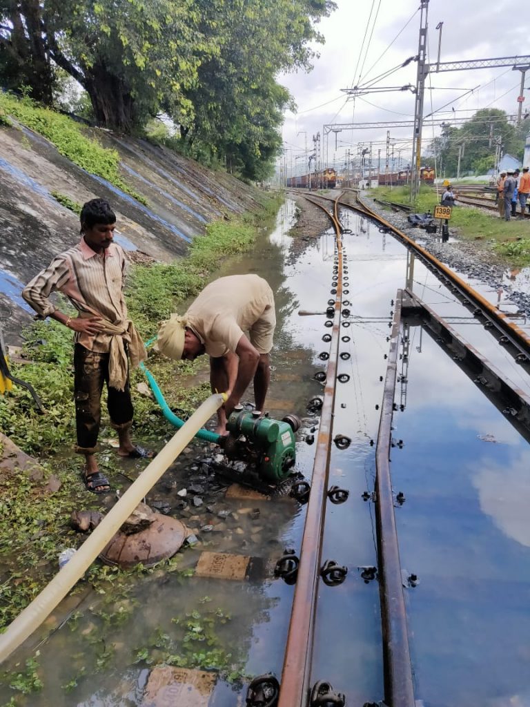 Heavy Rain: 3 Trains Cancelled, Many Running Late In Odisha