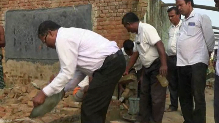 For Love Of Teaching: Odisha Headmaster Constructs Classrooms With Own Salary