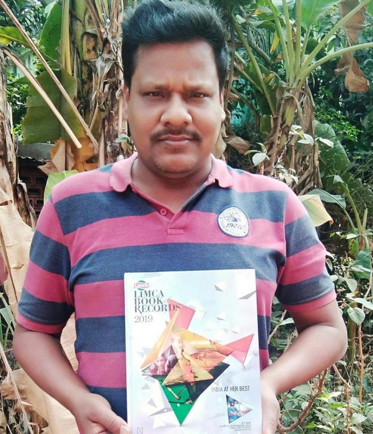 Odisha’s Paperman In Limca Book Of Records For Fourth Time