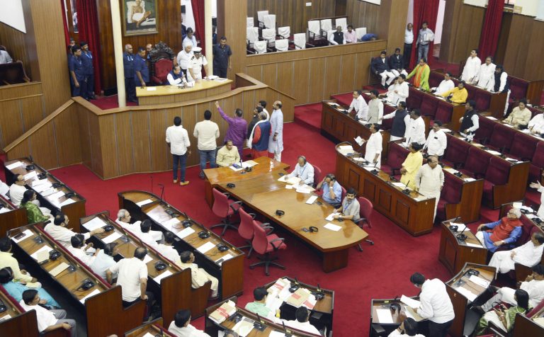 Odisha Assembly Adjourned Amid Oppn Uproar Over Non-Procurement Of Paddy