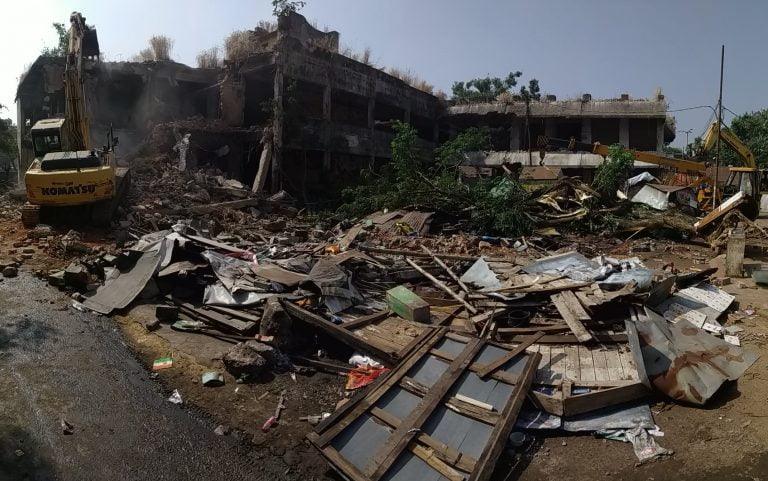 ‘Unsafe’ Lingaraj Market Complex In Bhubaneswar Razed