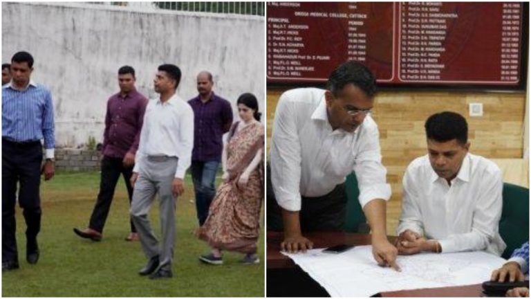 Odisha 5T Secy VK Pandian Reviews SCB Facilities