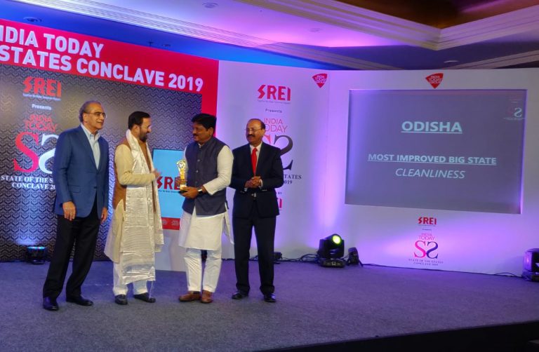 Odisha Adjudged Most Improved Big State In Cleanliness