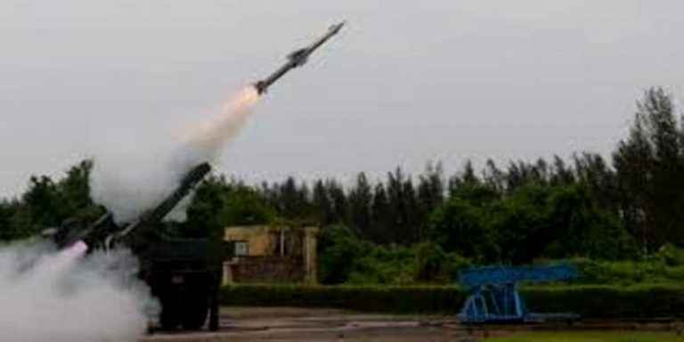 QRSAM Successfully Test-Fired Off Odisha Coast