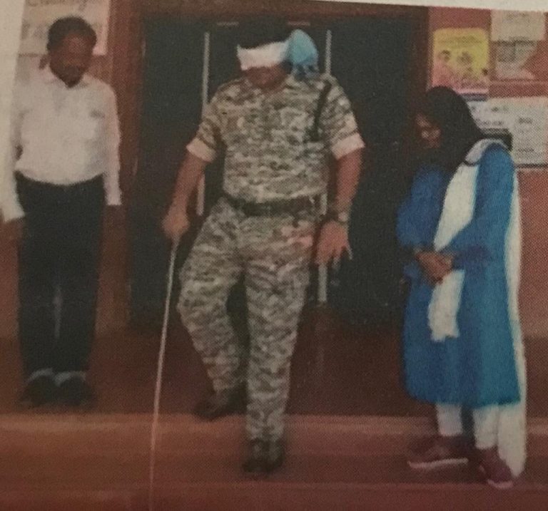 SP Spends Life As Divyang For A Day Near Odisha’s Malkangiri