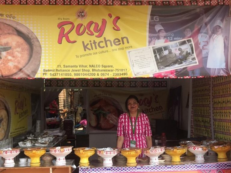 Saroja’s ‘Manda Pitha’ Stall A Big Draw At Toshali Mela In Bhubaneswar