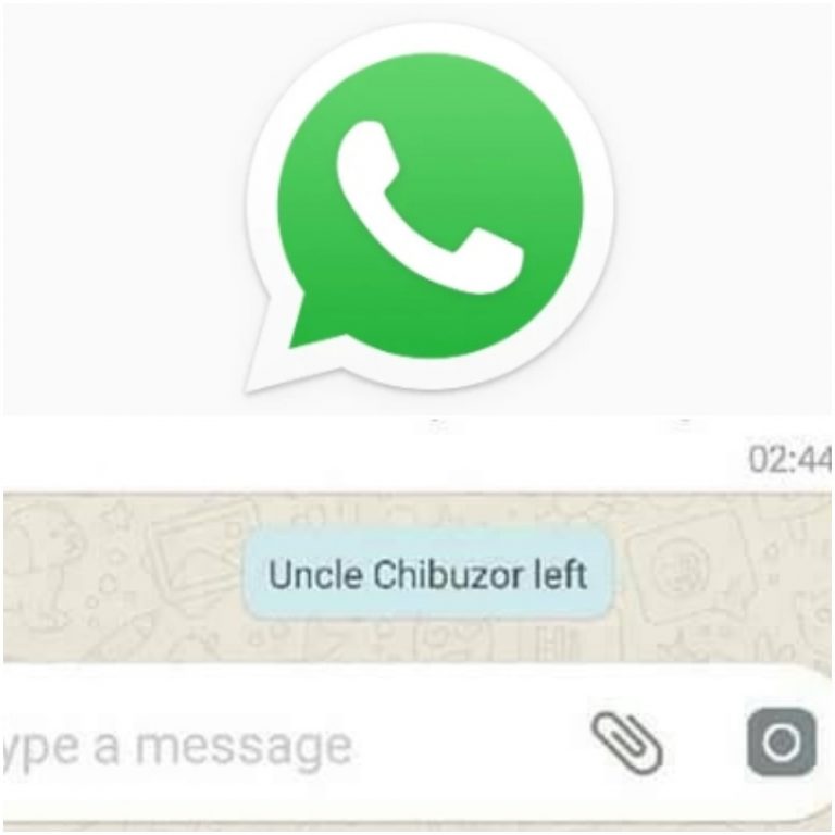 whatsapp left
