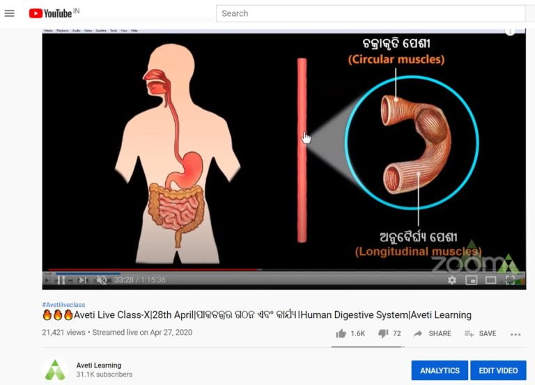 ‘Aveti Learning’ Conducting Online Classes For Students Of Odisha Govt Schools