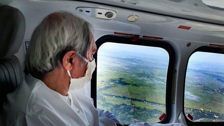 CM Makes Aerial Survey Of Amphan-Hit Districts Of Odisha, Orders For Early Restoration Of Normalcy