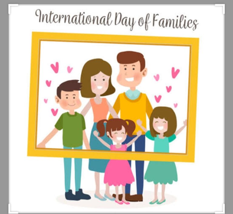 International Day Of Families : Celebrating Togetherness In Times Of Corona