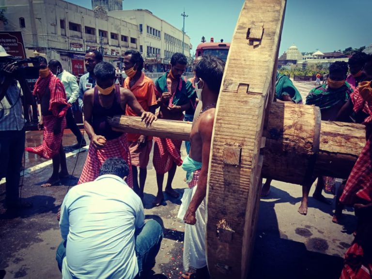 Ratha Chaka Dera Anukula Observed On Bhaunri Festival In Odisha’s Puri