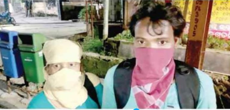 Homecoming: Odia Couple Cycles 1200 Km From Chennai To Reach Jagatsinghpur