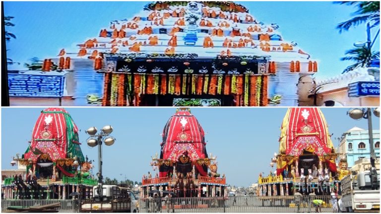 Gundicha Temple Decked Up To Welcome Lord Jagannath & Siblings