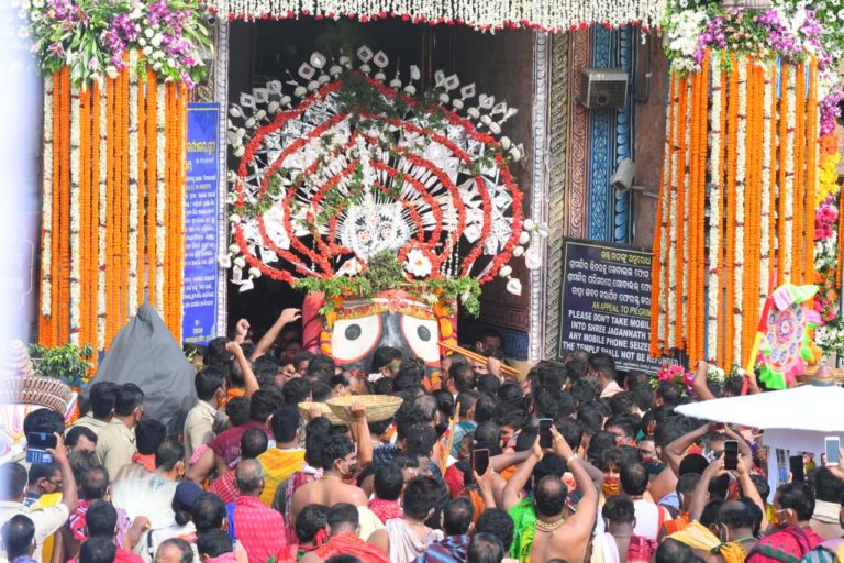 In Pictures: Glimpses Of Rath Yatra In Puri