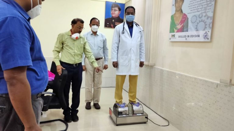 UV Sanitiser For Shoe Soles Developed By ITI Berhampur, Odisha