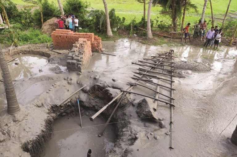 Bizarre! Well Spews Out 30-Ft Jet Of Hot Water & Sand In Odisha’s Kendrapara