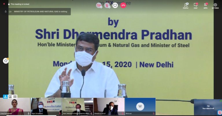 dharmendra pradhan gas exchange