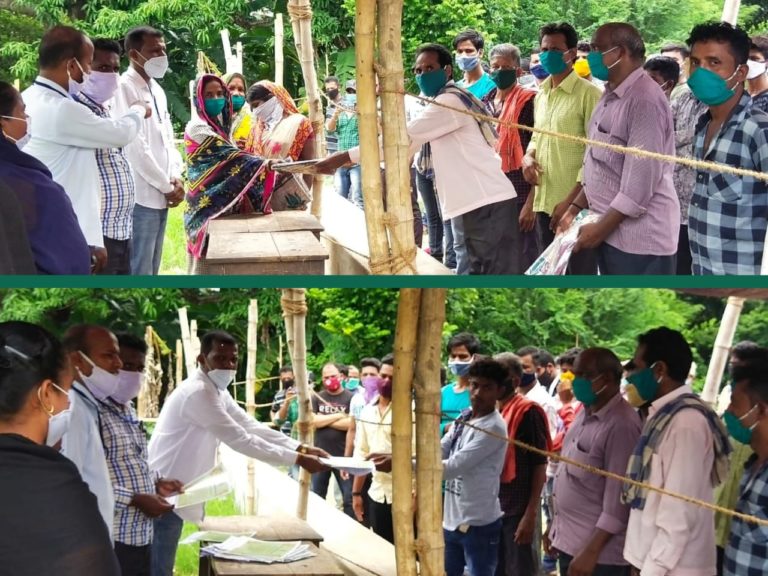 Migrants Gift Sarees To Cooks In Odisha Quarantine Centre