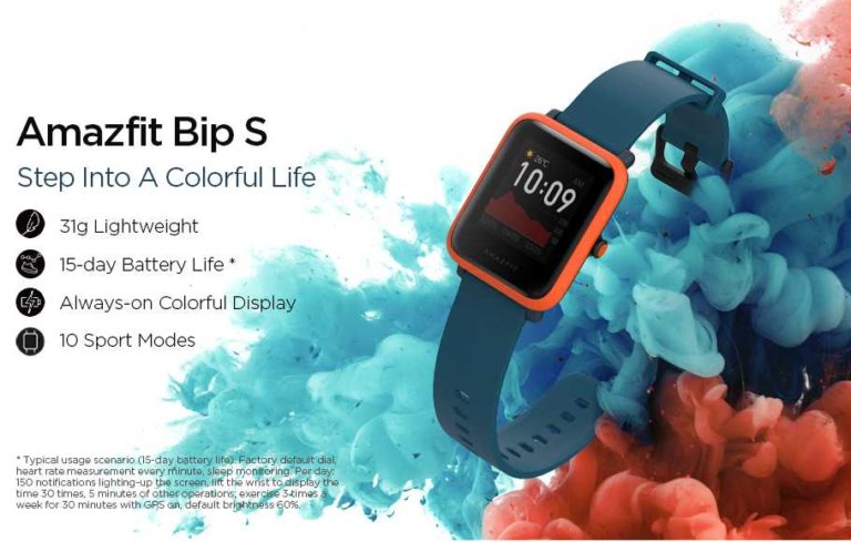 Amazfit Bip S Launched At Rs 4999