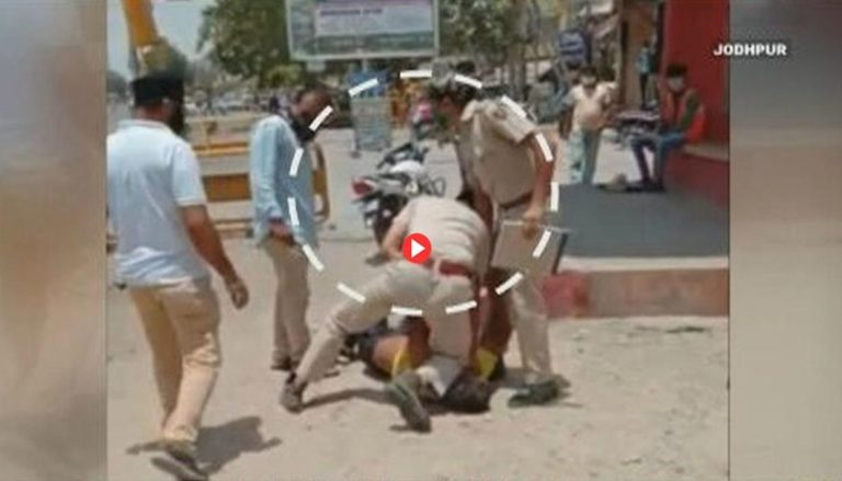 India’s George Floyd Moment: Cop Kneels On Man’s Neck In Jodhpur