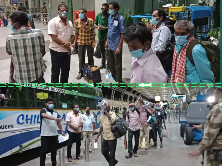 70 Migrant Workers Flown In From Assam To Bhubaneswar