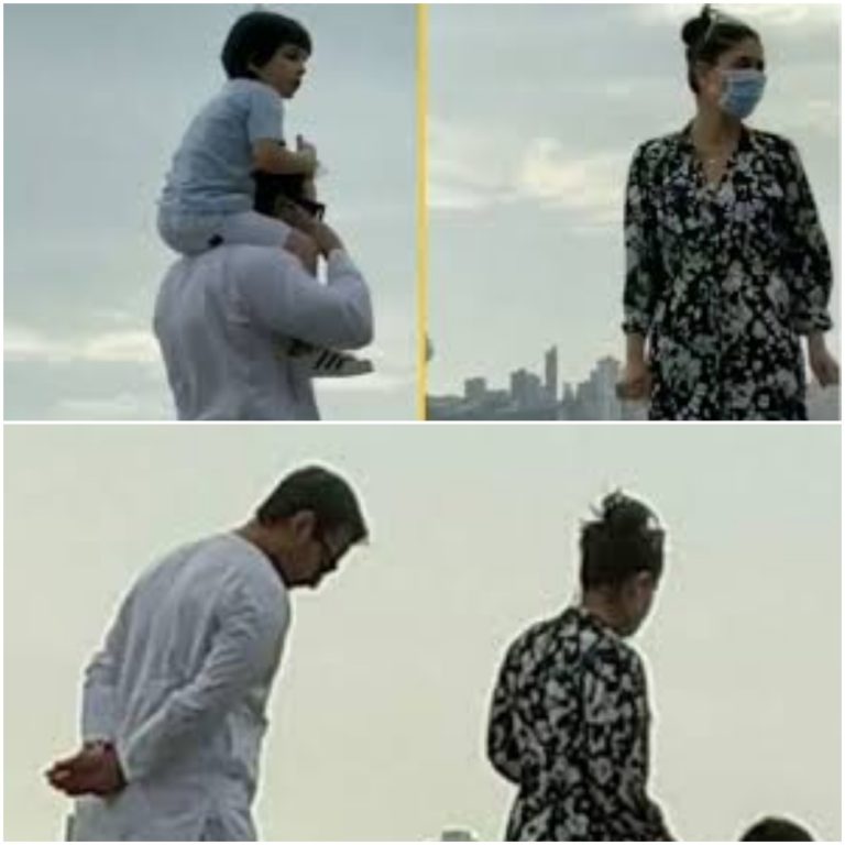 Netizens Troll Kareena, Saif For Taking Taimur To Marine Drive Without Mask
