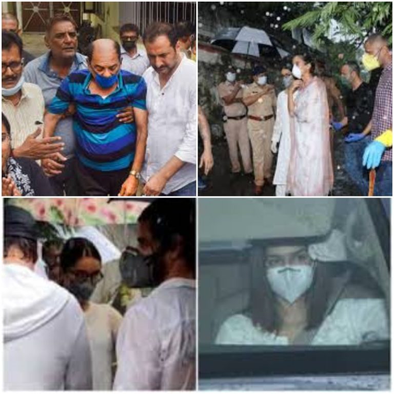 Sushant Singh Rajput Cremated At Mumbai’s Pawan Hans Crematorium Today!