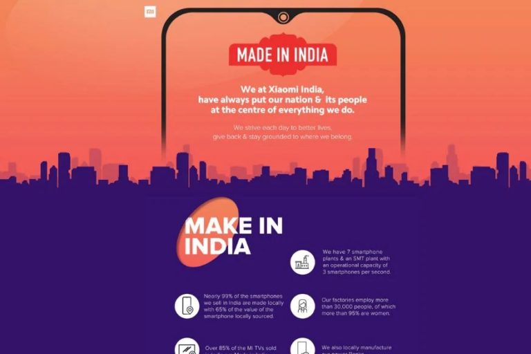 Xiaomi Adds ‘Made In India’ Logo On Retail Branding