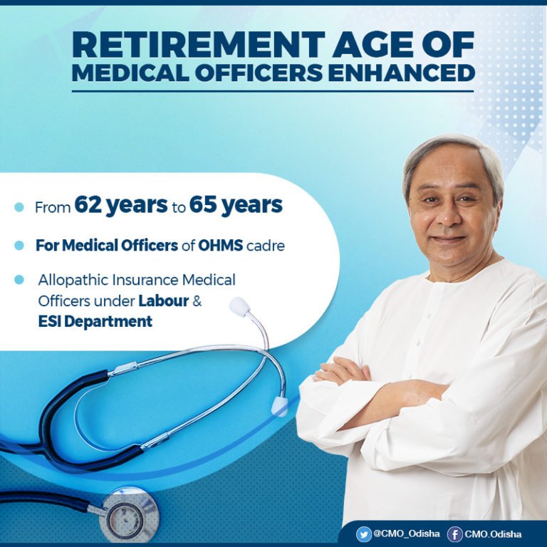 Odisha Govt Raises Retirement Age Of These Medical Officers; Fresh Ammo To Bhubaneswar-Cuttack’s COVID-19 Fight