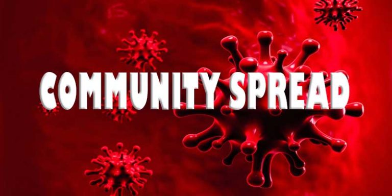 IMA Sounds Alarm Over Community Spread Of COVID-19