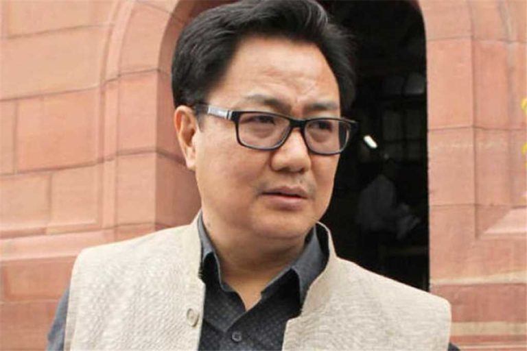 law minister Kiren Rijiju