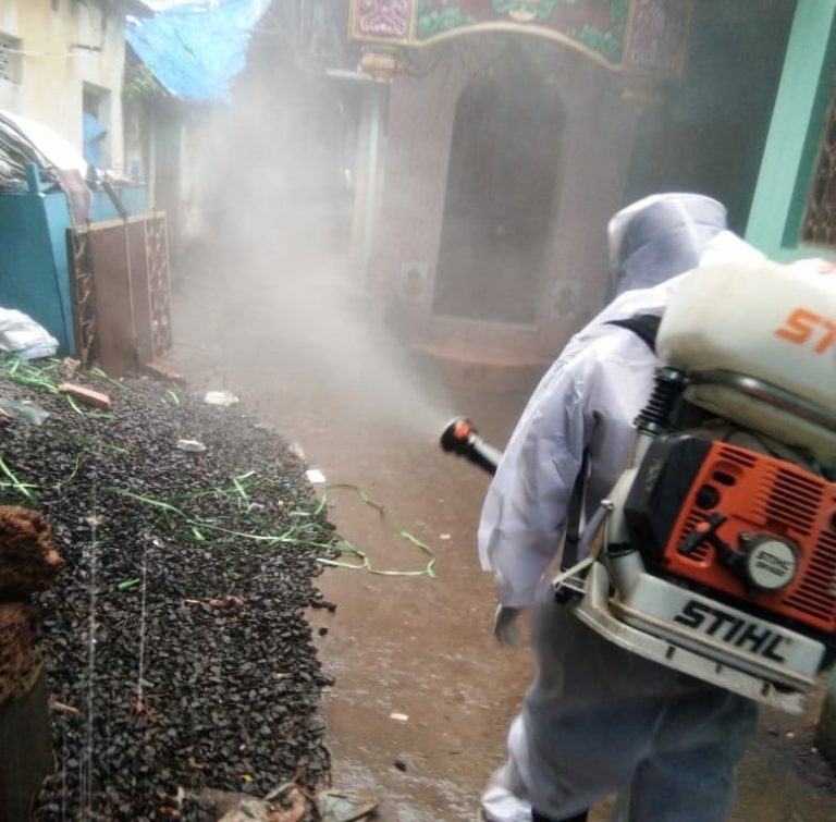 Odisha Fights COVID-19: Cuttack Civic Body Launches Sanitation Drive